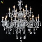 JYLIGHTING European Style Living Room Bedroom Dining Room Home Candle Glass