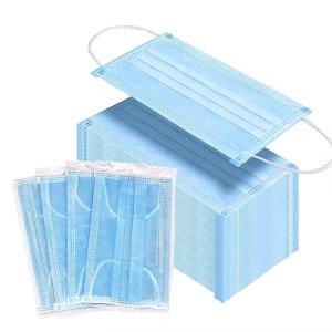 Wholesale China Wholesale 3 Layer Non woven 3ply Face Medical Disposable Surgical Mask disposable earloop face mask from china suppliers