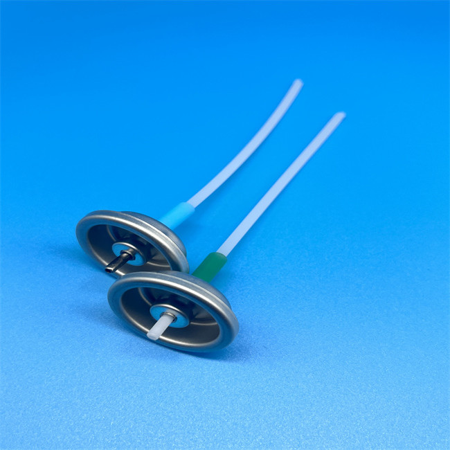 Free Sample Metered Button Aerosol Valve 50-200mcl Mist Spray Packaging For All Products