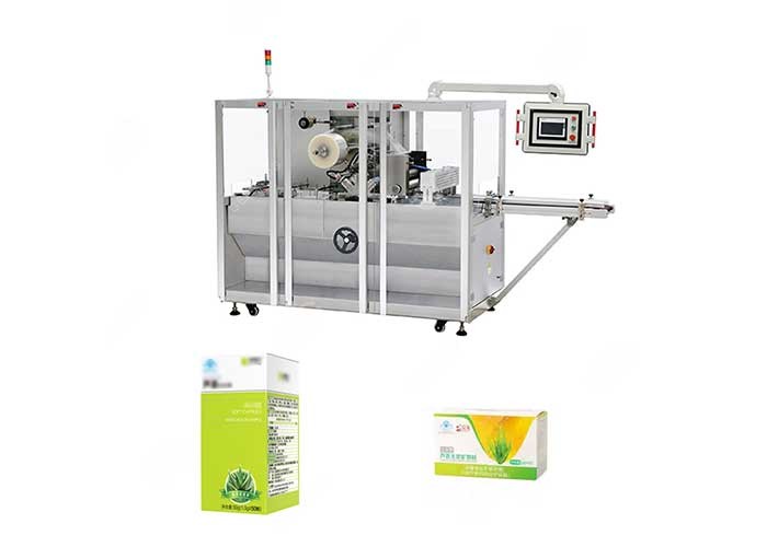 Single Cigarette Pack Cellophane Wrapping Machine Tobacco Box Overwrapping