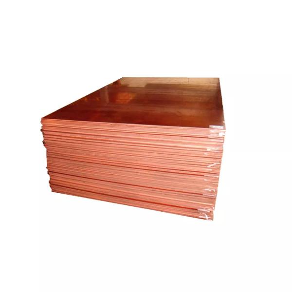 3mm 4mm Red Copper Plate Brass Sheet Metal ASTM H65 H62 T2 C1100 C1220 C2400