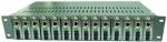 14 Slots Single / Dual Optical Fiber Media Converter 50 ～ 60HZ