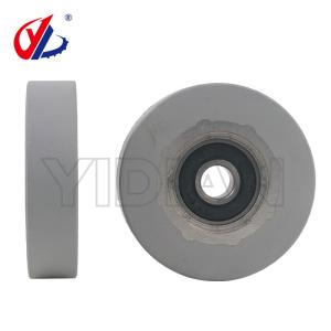 Wholesale φ65*φ8*30mm Rubberized Pressure Roller Press Wheels for Edge Banding Machine from china suppliers