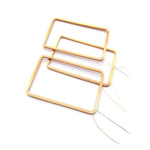 Wholesale 100KHZ Induction Copper Coil square , 235UH Air Core Coil For Consumer Products from china suppliers