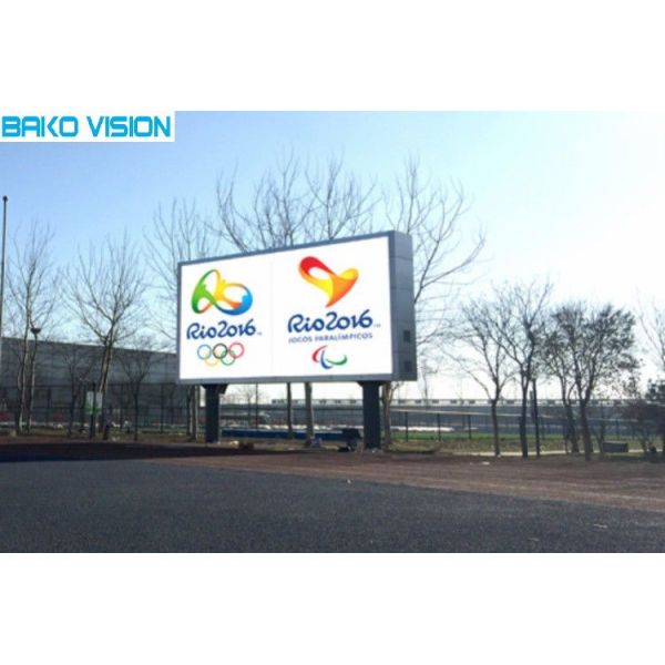 Full Color Outdoor LED Display Screen P5mm SMD2727 960*960mm Fixed Installation