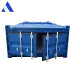40ft Open Top Shipping Container Half Height Steel or Tarpaulin Roof Cover 40