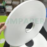FDA Waterproof Drinking Straw Wrapping Paper White 24gsm 28gsm