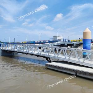 Wholesale Aluminum Floating Pontoon Bridge Gangway Boat Platform Marine T6061 from china suppliers