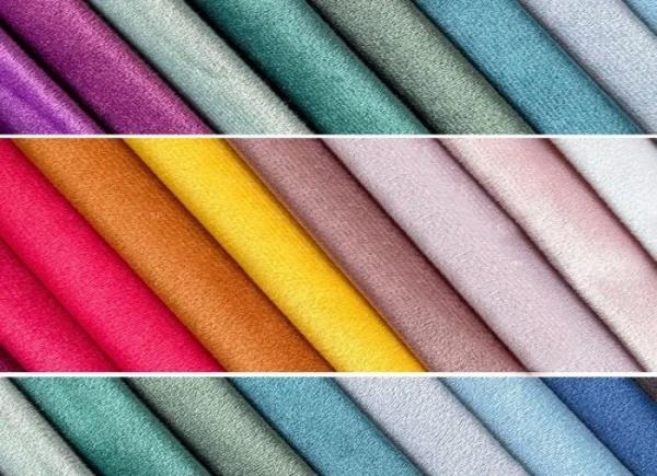 Hometextile Upholstery Velvet Sofa Fabric 100% Polyester DTY FDY 1mm Odvia Burn