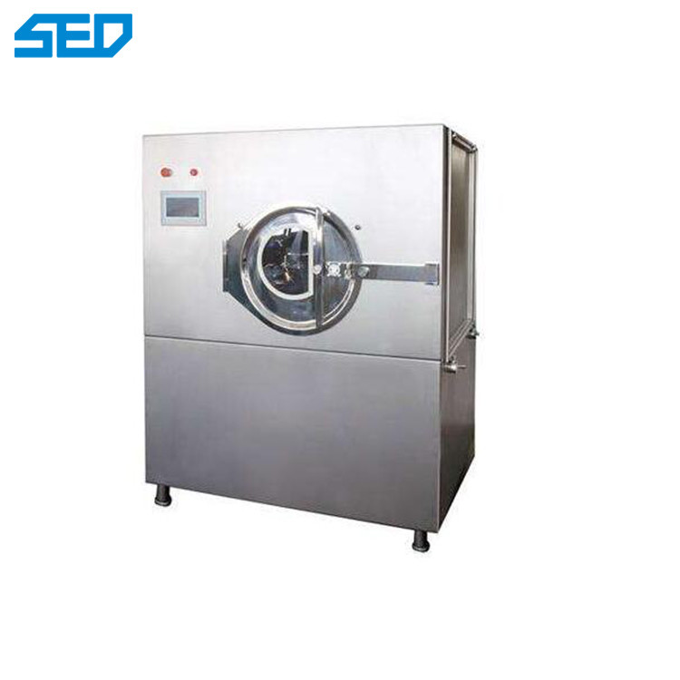 Peanut Chocolate Spraying Liquid Candy Coating Machine Stainless Steel Automatic