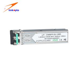 Wholesale 1.25G 1530nm 120KM CWDM SFP Fiber Receiver Module from china suppliers