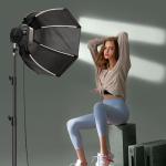 AC110V Small Size Studio Led Light For Fotografia Video Shooting Full Power