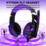 Waterproof 7.1 Noise Cancelling Gaming Headset With Mic For PC PS4 Xbox Free