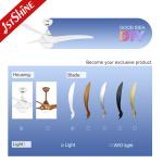Trending Pop Style Decorative 52 Inch Light Ceiling Fans For Indoor Home