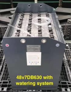 Wholesale Customized Lead Acid 630AH 48v Traction Battery For MHE Forklift 1500 Times Cycles from china suppliers