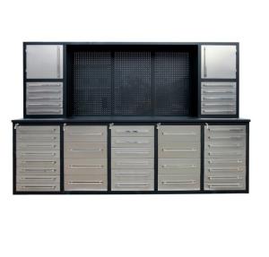 Wholesale 9ft 40 Drawer Workbench Heavy Duty Metal Tool Cabinet for Car Repair Garage Workshop from china suppliers