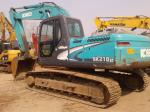 Used 10 - 20 Ton Kobelco Hydraulic Crawler Excavator 7-10days Delivery