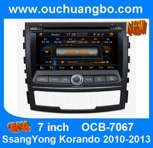 Wholesale Car audio and video player for SsangYong Korando 2010-2013 with gps navigation OCB-7067 from china suppliers