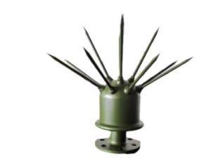 Wholesale Defense System House Lightning Rod Conductor 5 Ft With CE Certificate from china suppliers