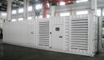1000kw Cummins Diesel Generator 18000rpm 50hz / 60hz Engine