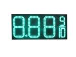 8.888 Number Format 16 inch Waterproof Green LED Gas Sign for Gas Station