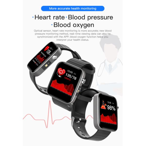 High Quality T68 1.54 inch TFT Full Touch Screen Smart Watch