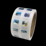 UV Resistant Holographic Vinyl Sticker Paper Security Removable Anti Counterfeit
