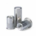 Stainless Steel 304 Split Rivet Nut M10 Diameter Flat Head