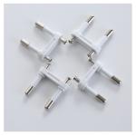 Semi Insulated CEI 4.0MM 10A 2 Pole Plug Insert