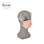Anti Fog 4 Ply FMS Disposable Medical Mask With Eye Shield