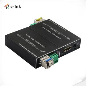 Wholesale Mini 4K HDMI Fiber Extender with RS232 &amp; External Audio from china suppliers