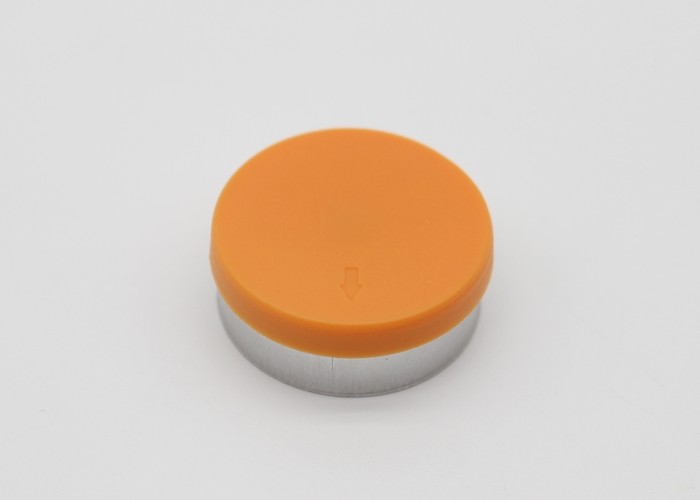 20mm Pharmaceutical Injection Vial Caps Tear Off Type Plastic PP Aluminum Material