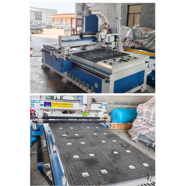 PK1325 Heavy Duty Woodworking CNC Router with 2500mm Y Axis Travel and 1700KG Weight