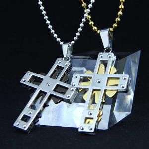 Wholesale Fashion Top Trendy Stainless Steel Cross Necklace Pendant LPC264 from china suppliers