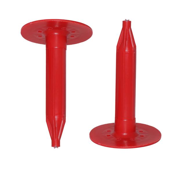 Rigid Insulation Fasteners Nail Wall Insulation Anchor For Exterior Wall 25MM