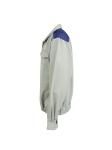 210 GSM Work Clothes Jacket 65% Polyester 35% Cotton Twill 2/1 Navy Contrast