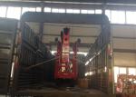 Wired Remote Control Hydraulic Boom Lift , High Strength Steel Articulating Boom