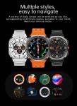 U8 Ultra AMOLED Android 9.0 Smart Watch Men 4G 5G SIM Card WiFi GPS Compass 32GB