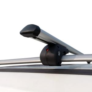 Wholesale Portable Adjustable 125CM Aluminum Alloy Car Roof Rack Cross Bar Baggage Carrier from china suppliers