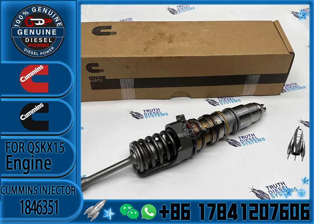 Diesel engine parts injector 1846351 1846350 1846348 for c-cummins Qsx15 engine