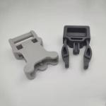 Nickel Colored Plastic Side Release Buckle White Gray 25mm Plastic Buckles
