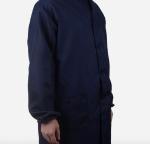 Fashion Style Medical Lab Coats V - Neck Long Sleeve With Excellent Softness