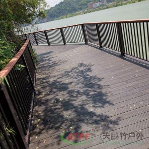 China Bamboo Wood Floor Decking Boards Pressure Treated Deck Lumber on sale