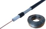 CCTV Coaxial Cable , Tri-Shield RG7 Coaxial Cable Drop Cable with Flame