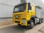 8500*2496*3450 mm Sinotruk HOWO 6*4 Yellow Tractor Truck Head Truck for Your