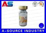 Organic Adhesive 10ml Vial Labels Vitamin Bottle Label Hot Foil Embossing