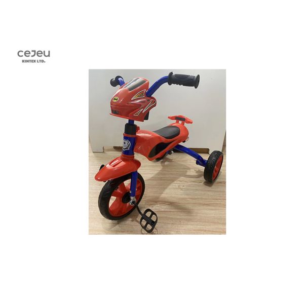 Strong Frame Kid Riding Tricycle 36 Month 3 Wheel Balance Bike 75*48*61CM