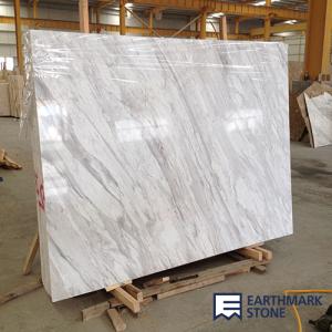 Wholesale Original Quarry Volakas White Marble Slab from china suppliers