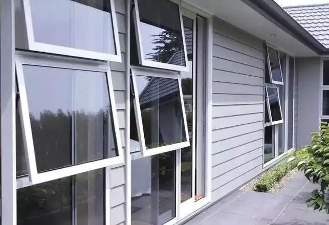 Seamless Aluminum Awning Window For Kitchen Bathroom 36x36