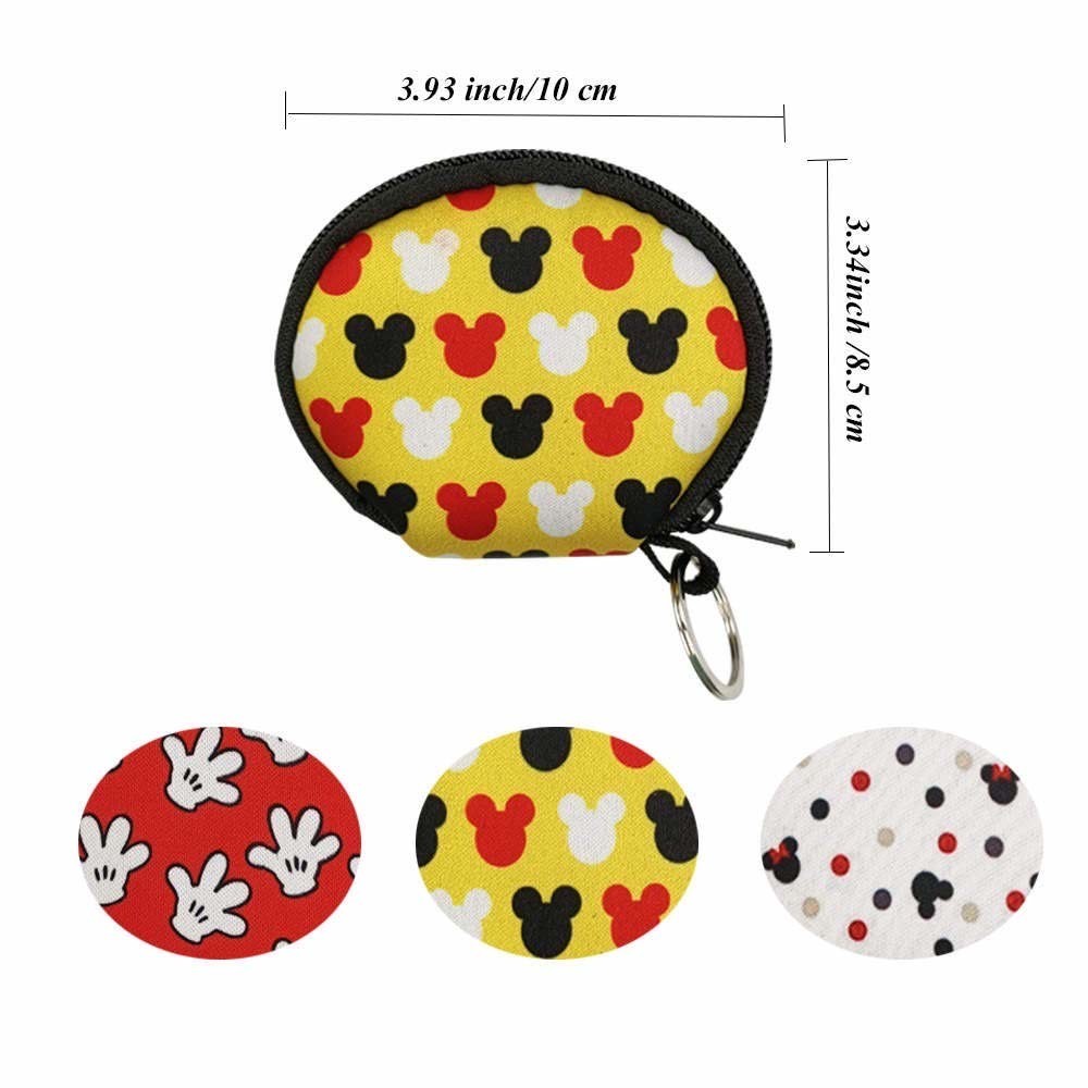 L10cm Mask Storage Case , EVA Zipper Face Mask Organizer